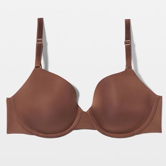 Soma VANISHING 360 Perfect Coverage Bra Beige Size 36D - Picture 5 of 11